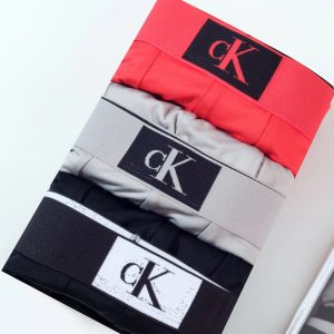 Calvin Klein Men's 3-Pack Logo Waistband Boxer Briefs